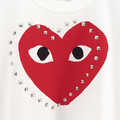 【PLAY COMME des GARCONS】<br>T-SHIRT (スタッズ) <br>AX-T803-051