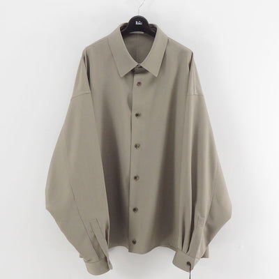 【THE RERACS/ザ・リラクス】<br>RERACS SUPER TWILL S+S BALLOON SHIRT <br>25FW-REBL-456-J