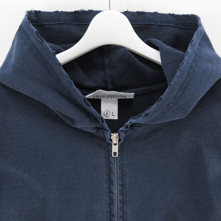 New Manual/ニューマニュアル】VINTAGE WASHED ZIP HOODIE 2026SS-CS2