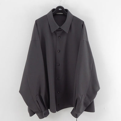【THE RERACS/ザ・リラクス】<br>RERACS SUPER TWILL S+S BALLOON SHIRT <br>25FW-REBL-456-J