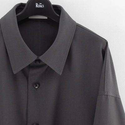 【THE RERACS/ザ・リラクス】<br>RERACS SUPER TWILL S+S BALLOON SHIRT <br>25FW-REBL-456-J