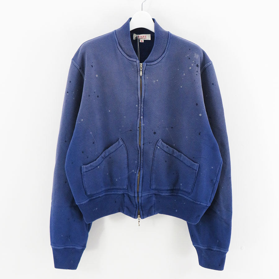 M A S U/エムエーエスユー】CLOVER SPLATTER SWEAT BLOUSON M26U6CS002