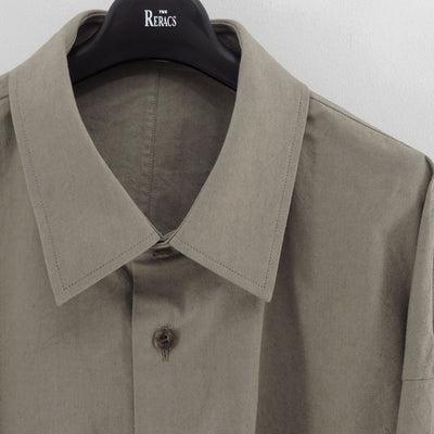 【THE RERACS/ザ・リラクス】<br>RERACS SUPER TWILL S+S BALLOON SHIRT <br>25FW-REBL-456-2-J