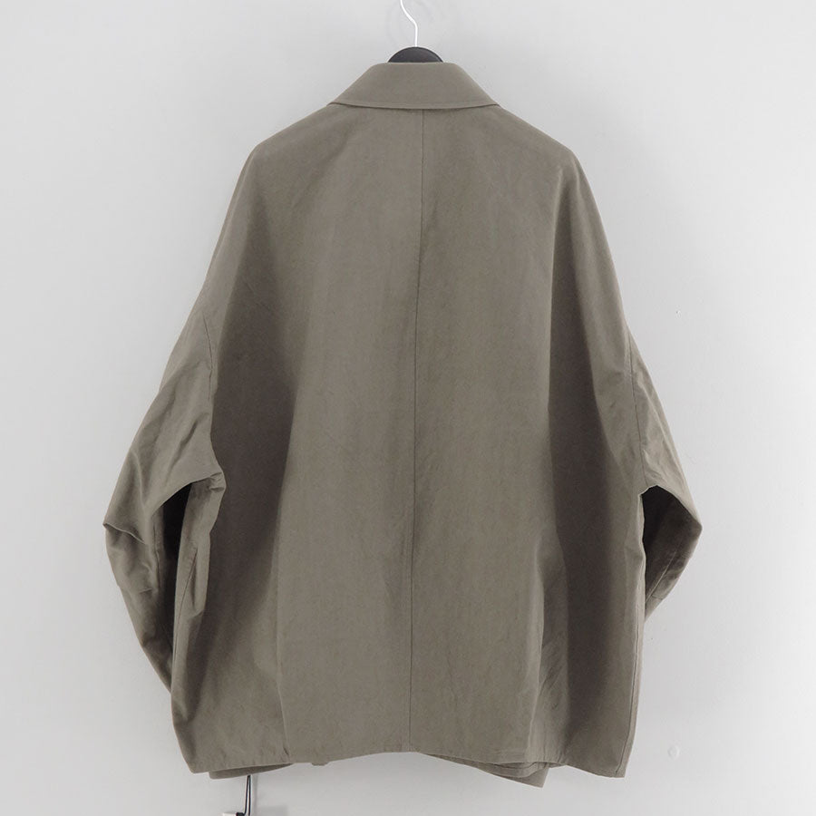 【THE RERACS/ザ・リラクス】<br>RERACS SUPER TWILL S+S BALLOON SHIRT <br>25FW-REBL-456-2-J