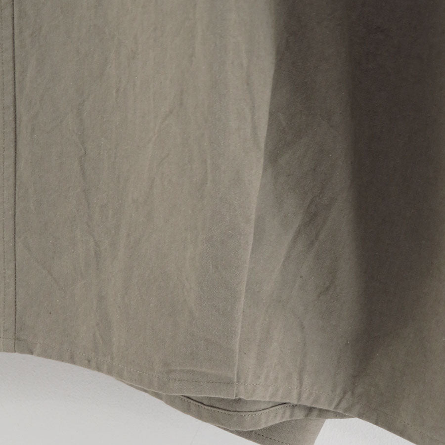 【THE RERACS/ザ・リラクス】<br>RERACS SUPER TWILL S+S BALLOON SHIRT <br>25FW-REBL-456-2-J