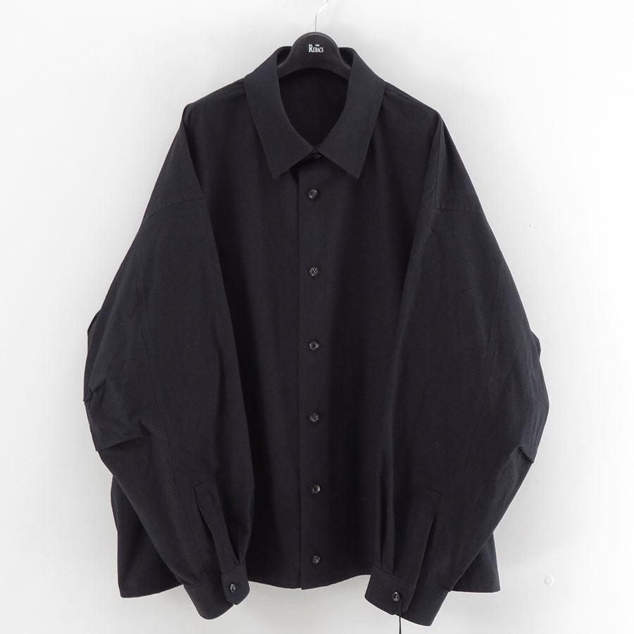 THE RERACS/ザ・リラクス】RERACS SUPER TWILL S+S BALLOON SHIRT 25FW