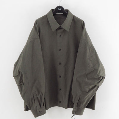 【THE RERACS/ザ・リラクス】<br>RERACS SUPER TWILL S+S BALLOON SHIRT <br>25FW-REBL-456-2-J