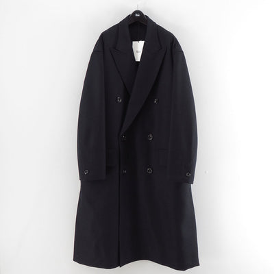 【THE RERACS/ザ・リラクス】<br>RERACS BRITISH MELTON THE DOUBLE PEAKED EASY COAT <br>25FW-RECT-457-J