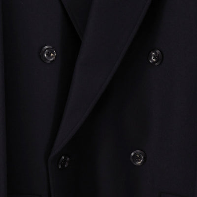 【THE RERACS/ザ・リラクス】<br>RERACS BRITISH MELTON THE DOUBLE PEAKED EASY COAT <br>25FW-RECT-457-J