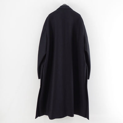 【THE RERACS/ザ・リラクス】<br>RERACS BRITISH MELTON THE DOUBLE PEAKED EASY COAT <br>25FW-RECT-457-J