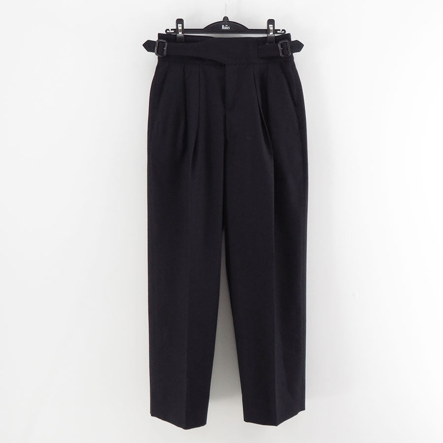 【THE RERACS/ザ・リラクス】<br>RERACS 2/54 COLLEGE FLANNEL THE GURKHA (BLACK) <br>25FW-REPT-263-2-J