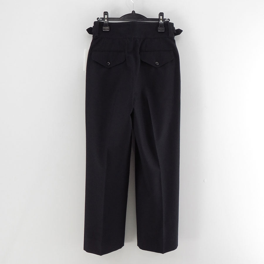 【THE RERACS/ザ・リラクス】<br>RERACS 2/54 COLLEGE FLANNEL THE GURKHA (BLACK) <br>25FW-REPT-263-2-J