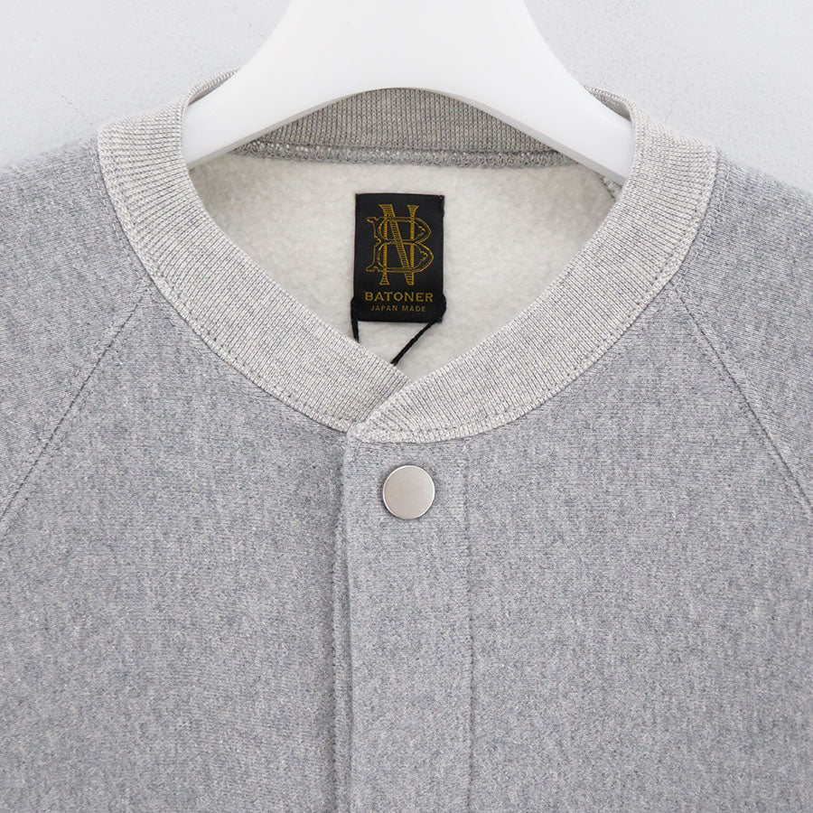 【BATONER/バトナー】<br>JUMBERCA URAKE SNUP BUTTON BLOUSON <br>BN-23FM-029