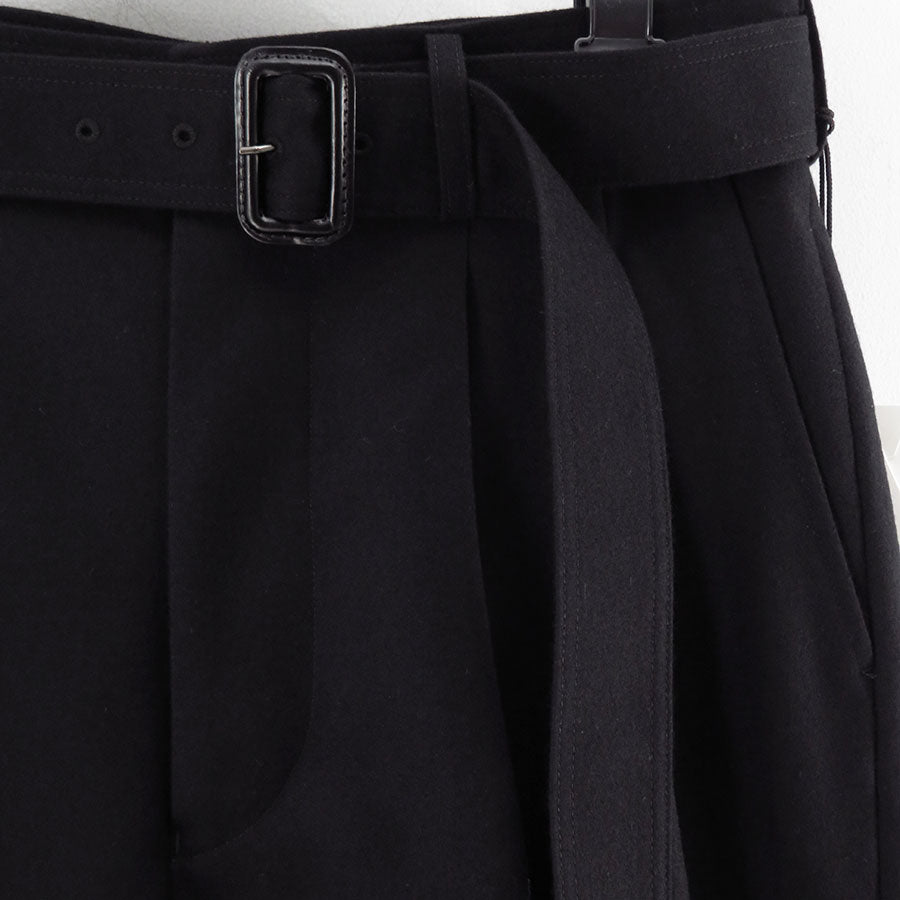 【THE RERACS/ザ・リラクス】<br>RERACS SUPER TWILL S+S THE SLACKS BELTED 2TUCK <br>25FW-REPT-266-2-J