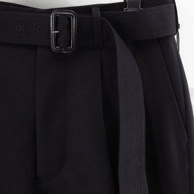 【THE RERACS/ザ・リラクス】<br>RERACS SUPER TWILL S+S THE SLACKS BELTED 2TUCK <br>25FW-REPT-266-2-J
