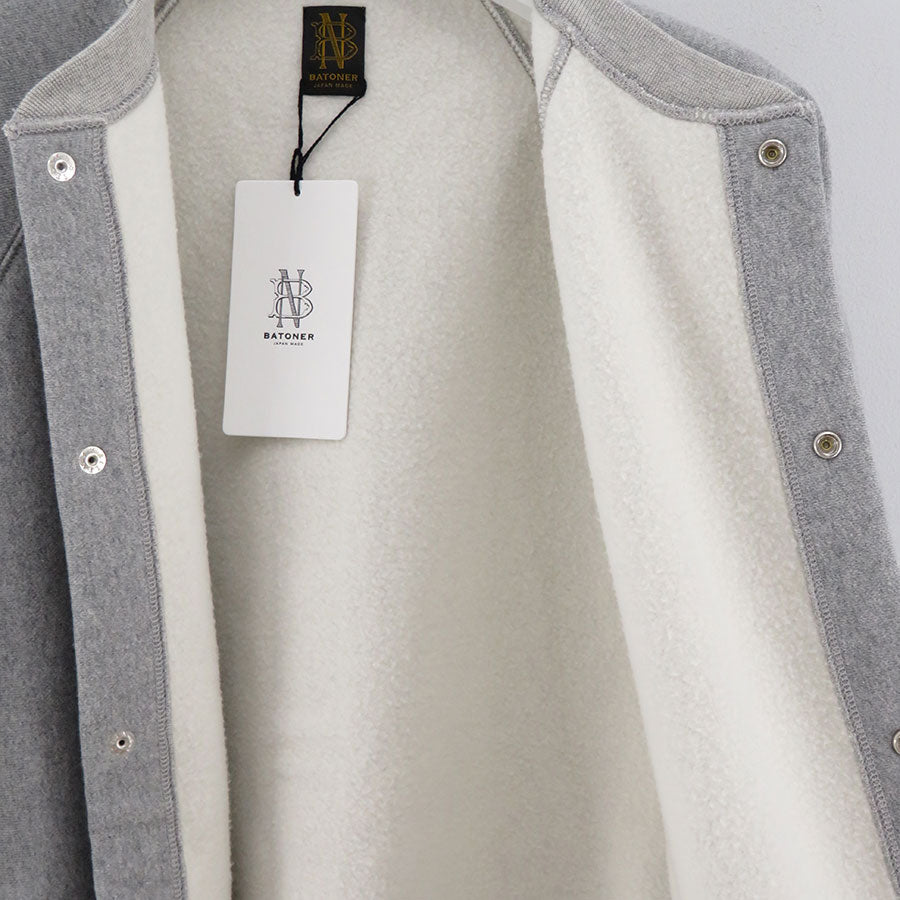 【BATONER/バトナー】<br>JUMBERCA URAKE SNUP BUTTON BLOUSON <br>BN-23FM-029