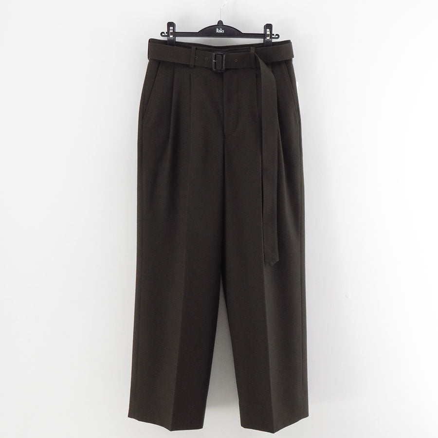 THE RERACS/ザ・リラクス】RERACS SUPER TWILL S+S THE SLACKS BELTED