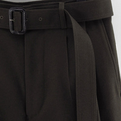 【THE RERACS/ザ・リラクス】<br>RERACS SUPER TWILL S+S THE SLACKS BELTED 2TUCK <br>25FW-REPT-266-2-J