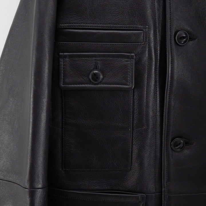 CCU/シーシーユー】NAKED COW SKIN COVERALL SH-61-C-COW-4の