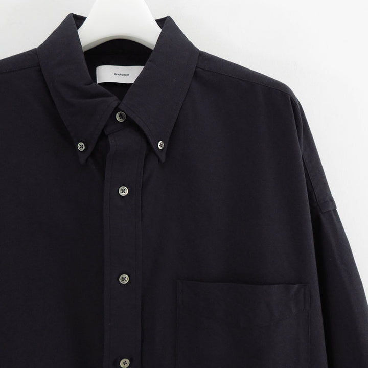 Graphpaper/グラフペーパー】Oxford L/S Oversized B.D Shirt