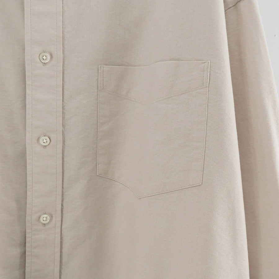 Graphpaper/グラフペーパー】Oxford L/S Oversized B.D Shirt