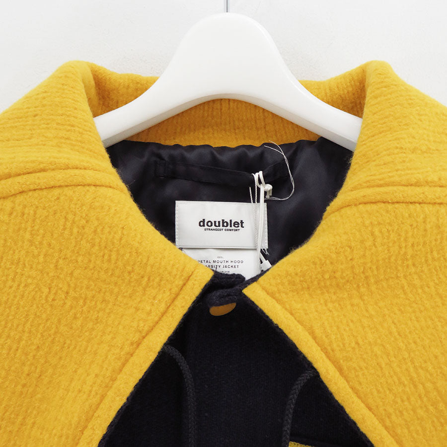 doublet/ダブレット】PETAL MOUTH HOOD VARSITY JACKET doublet/ダブレット】PETAL MOUTH HOOD VARSITY JACKET