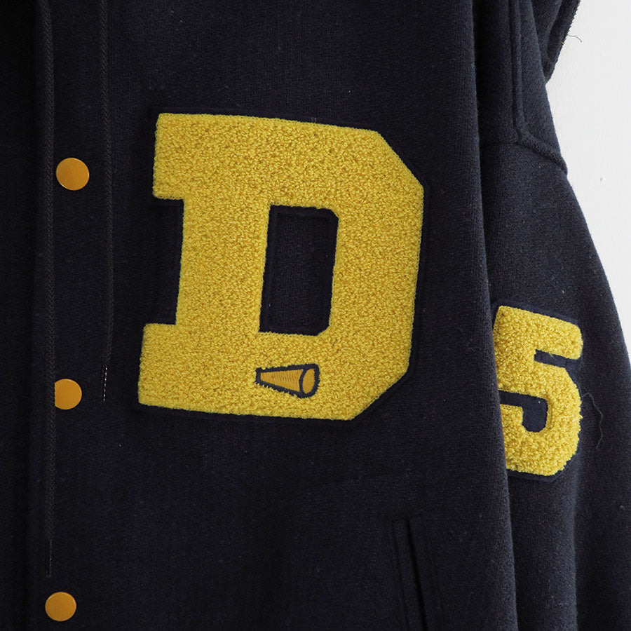 【doublet/ダブレット】<br>PETAL MOUTH HOOD VARSITY JACKET <br/>25SS10BL209