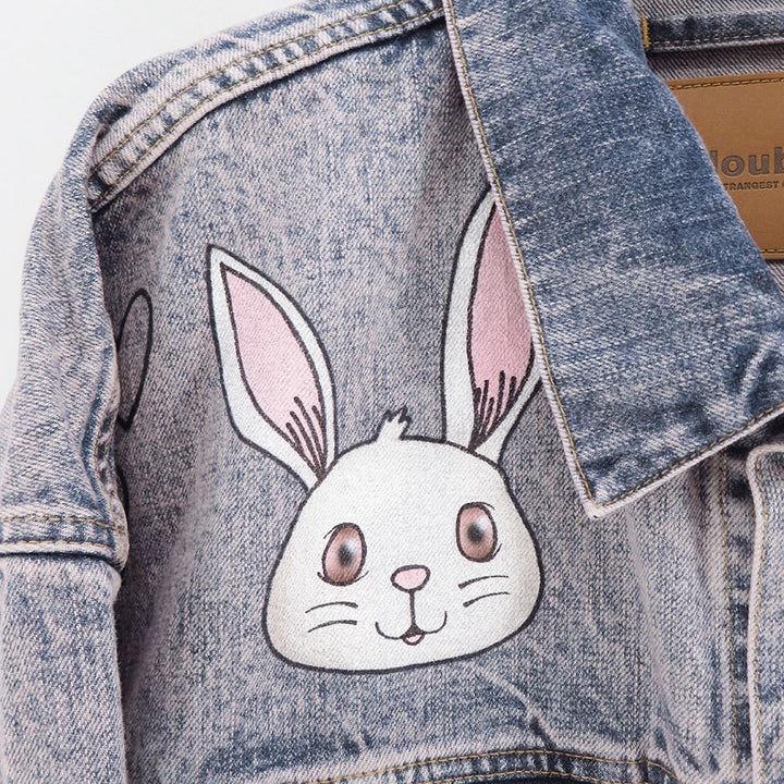 doublet/ダブレット】ANIME HAND-PAINTING DENIM JACKET