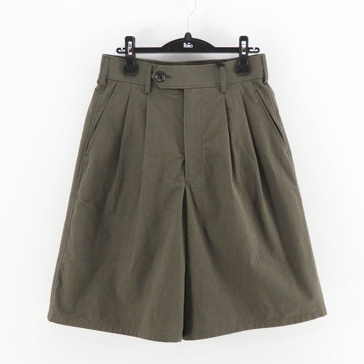 THE RERACS/ザ・リラクス】RERACS ROYAL BUFF CLOTH WIDE SHORT TUCK