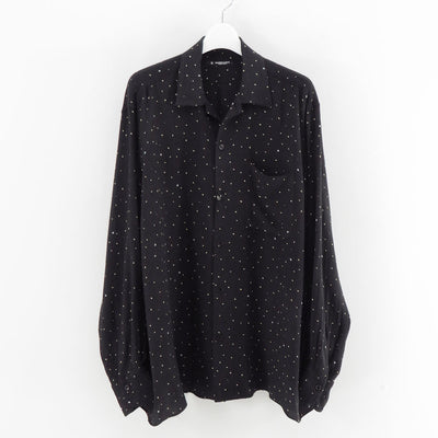 【MAATEE&SONS/マーティーアンドサンズ】<br>OP COLLLAR SHIRTS DOTS <br>MT5303-0604B