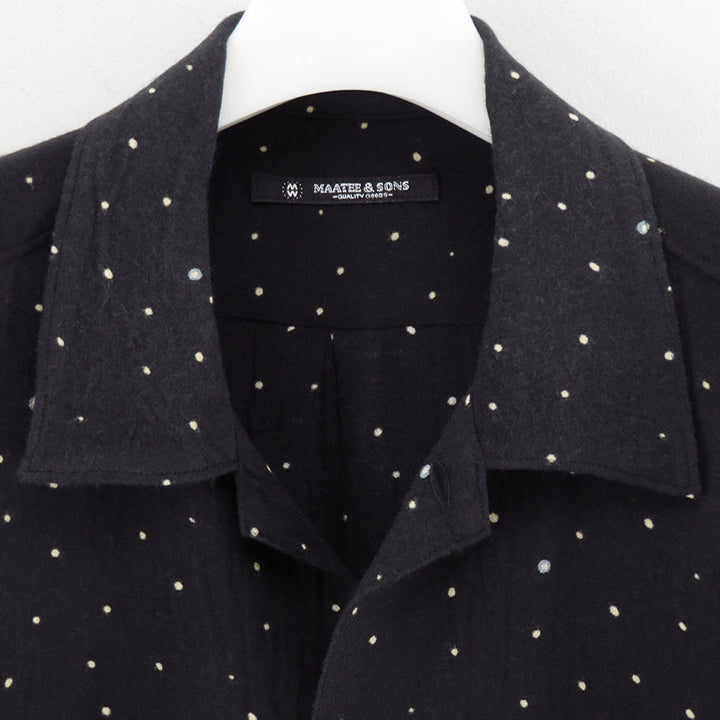 新品maatee&sons マーティアンドサンズ ドットシャツ dot レーヨン maatee&sons マーティアンドサンズ ドットシャツ dot レーヨン