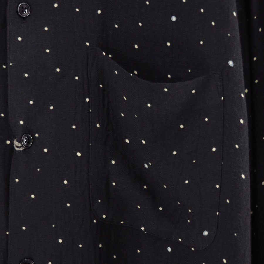 【MAATEE&SONS/マーティーアンドサンズ】<br>OP COLLLAR SHIRTS DOTS <br>MT5303-0604B