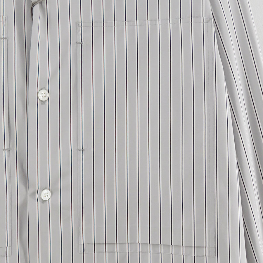 【HEUGN/ユーゲン】<br>"Codv" Stripe Blouson <br>SHIRT127