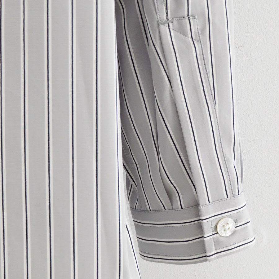 【HEUGN/ユーゲン】<br>"Codv" Stripe Blouson <br>SHIRT127