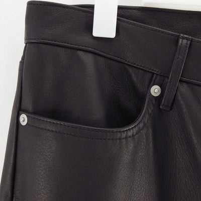 【HEUGN/ユーゲン】<br>"Dean" LEATHER <br>TROUSER084