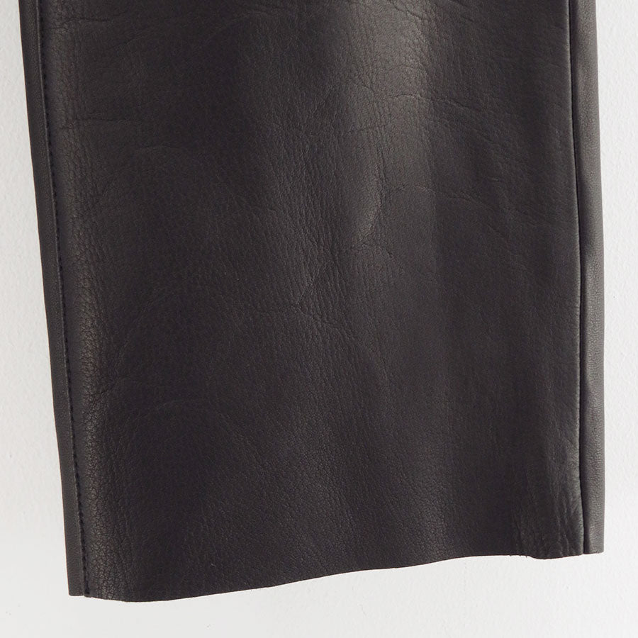 【HEUGN/ユーゲン】<br>"Dean" LEATHER <br>TROUSER084