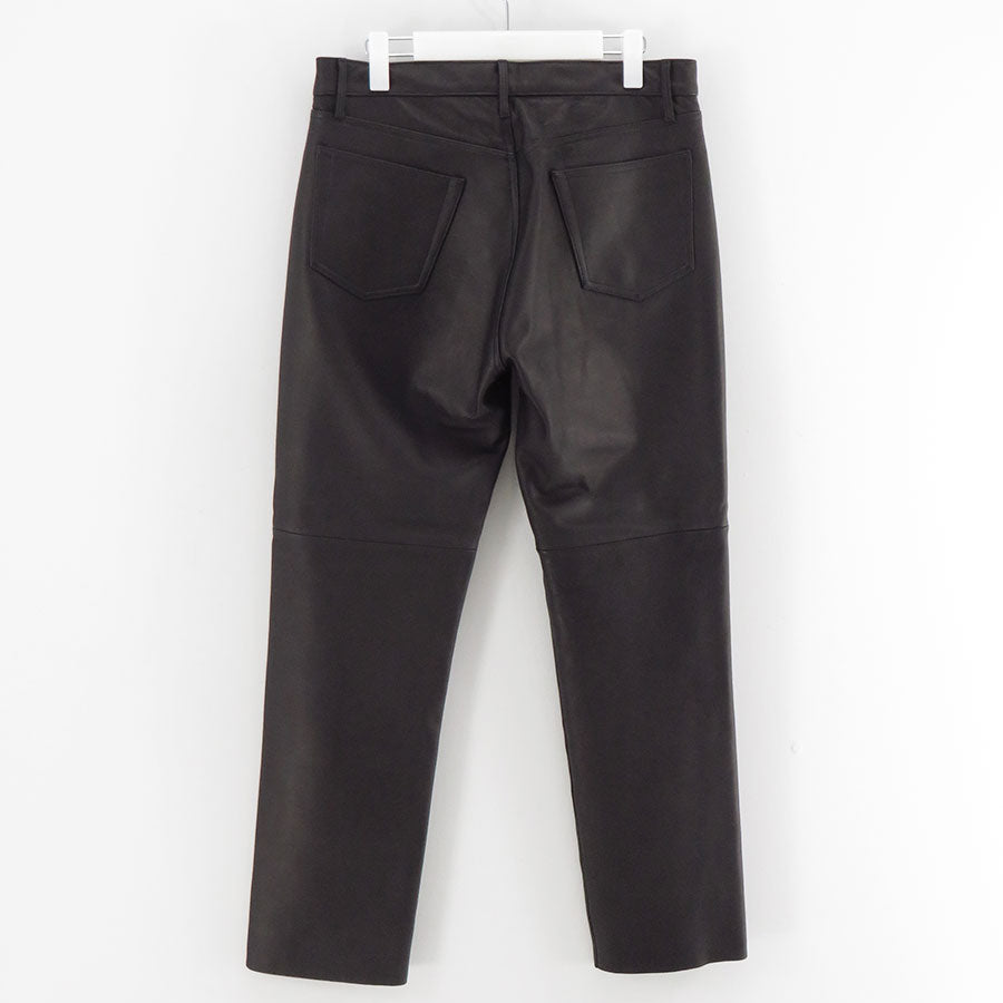 【HEUGN/ユーゲン】<br>"Dean" LEATHER <br>TROUSER084