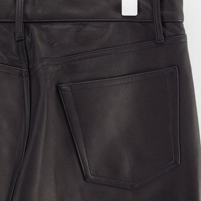 【HEUGN/ユーゲン】<br>"Dean" LEATHER <br>TROUSER084