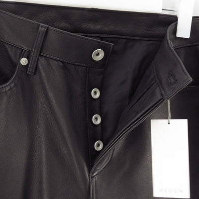 【HEUGN/ユーゲン】<br>"Dean" LEATHER <br>TROUSER084