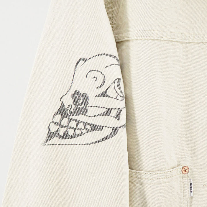 SUGARHILL TATTOO FLASH PRINT ジャケット サイズ3 SUGARHILL/シュガーヒル】TATTOO FLASH PRINT DENIM JACKET 26440413の