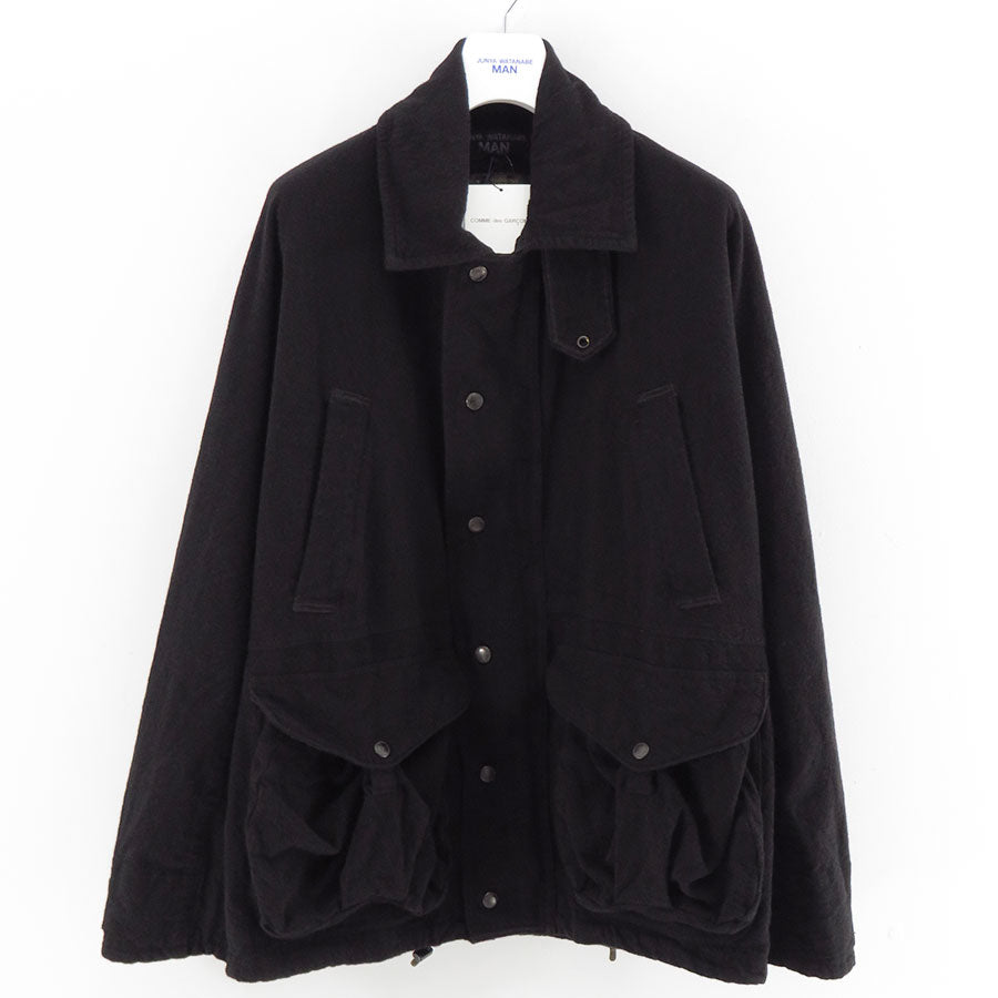 【JUNYA WATANABE MAN】<br>ウールアクリルツイル製品染縮絨 FILSON Wネームブルゾン <br>WP-J012-051