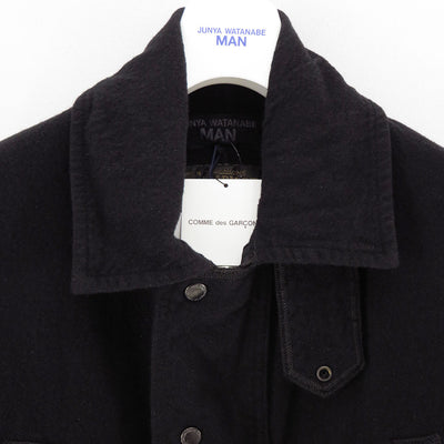 【JUNYA WATANABE MAN】<br>ウールアクリルツイル製品染縮絨 FILSON Wネームブルゾン <br>WP-J012-051