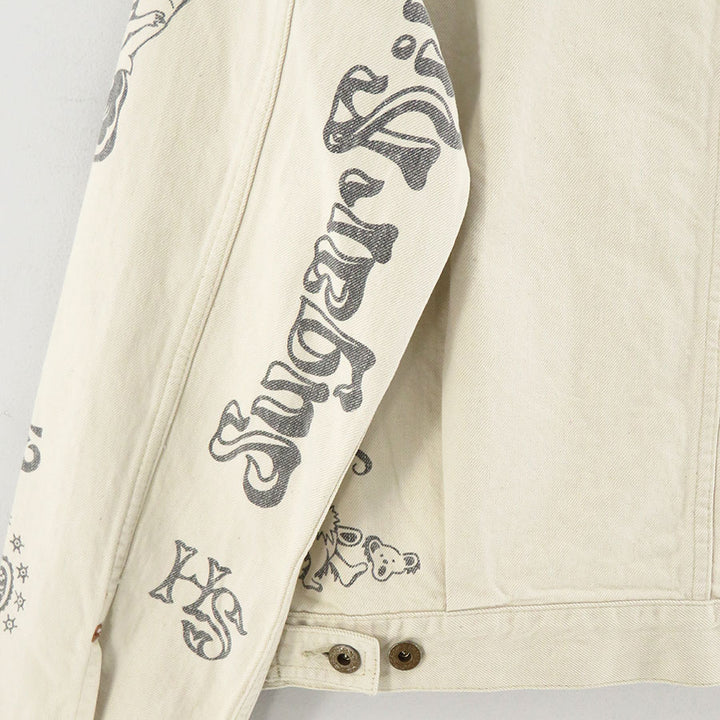 SUGARHILL/シュガーヒル】TATTOO FLASH PRINT DENIM JACKET 26440413の