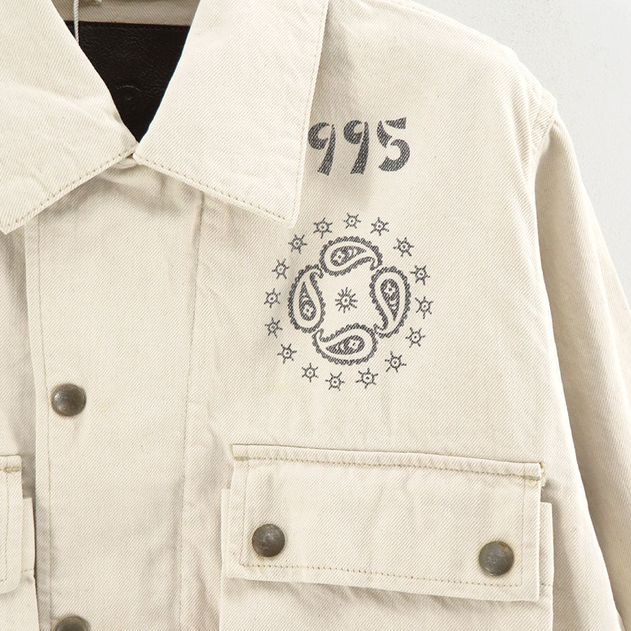 SUGARHILL/シュガーヒル】TATTOO FLASH PRINT POCKET DENIM JACKET