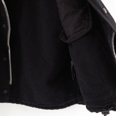 【JUNYA WATANABE MAN】<br>ウールアクリルツイル製品染縮絨 FILSON Wネームブルゾン <br>WP-J012-051