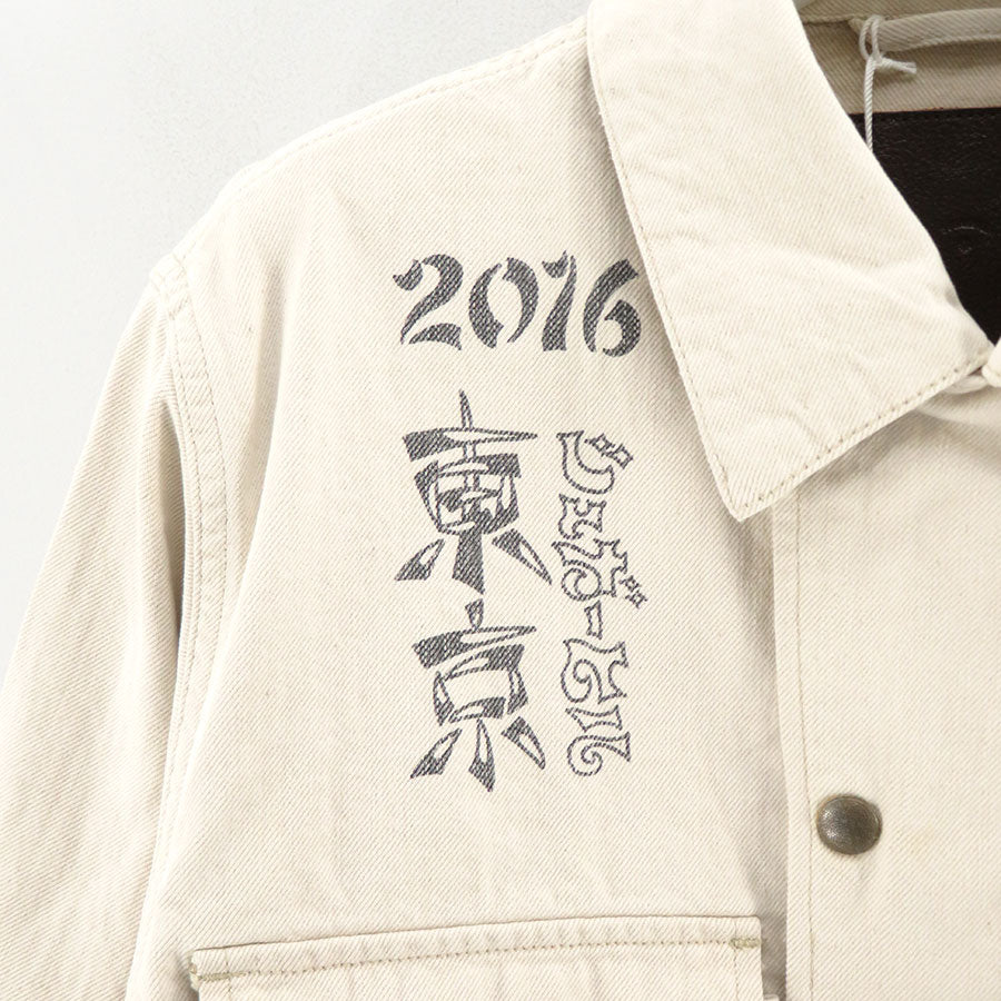 SUGARHILL/シュガーヒル】TATTOO FLASH PRINT POCKET DENIM JACKET