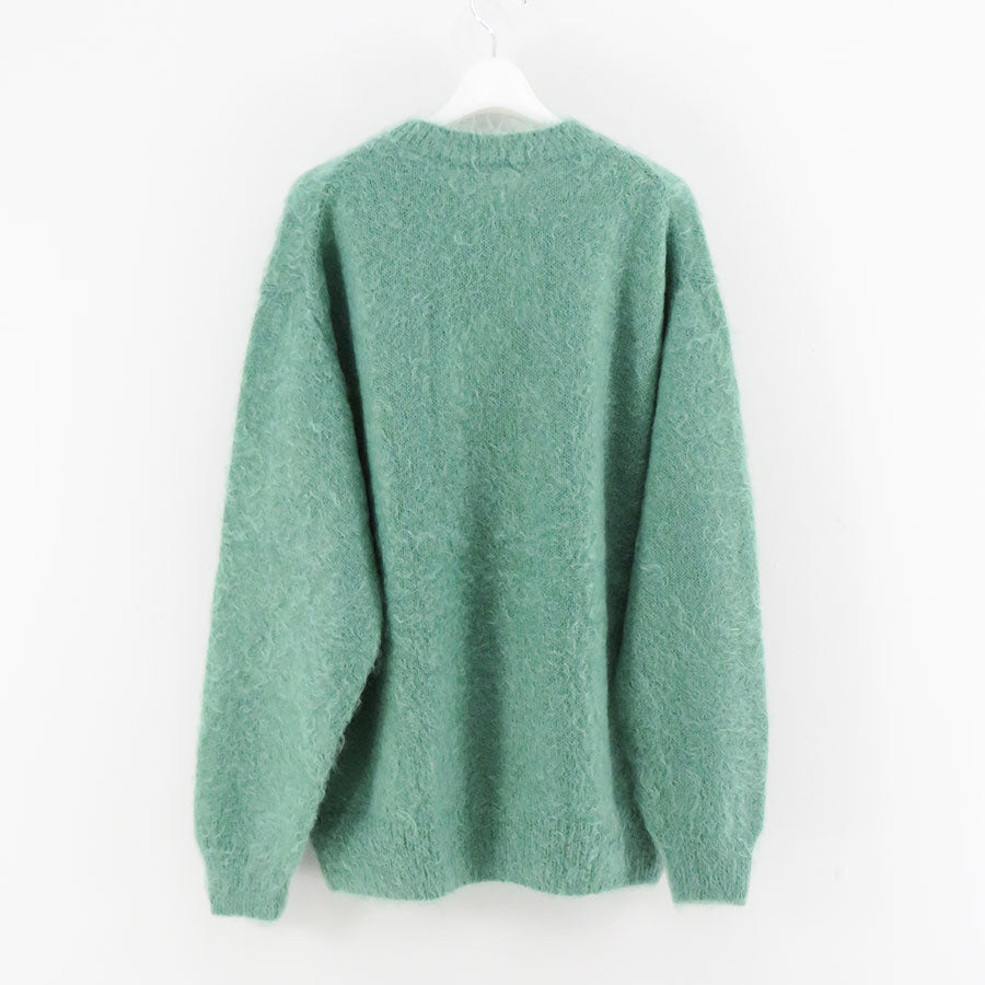 AURALEE/オーラリー】BRUSHED SUPER KID MOHAIR KNIT P/O A23AP02KMの