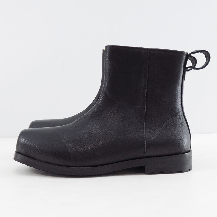 【SINE & COSINE/サインコサイン】<br>HANNES / CHELSEA BOOT VIBRAM TUSCANY <br>02.B.BUF.BLK