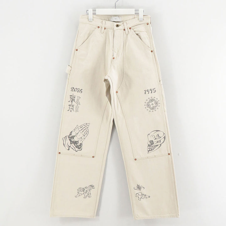 SUGARHILL/シュガーヒル】TATTOO FLASH PRINT MODERN DENIM PAINTER
