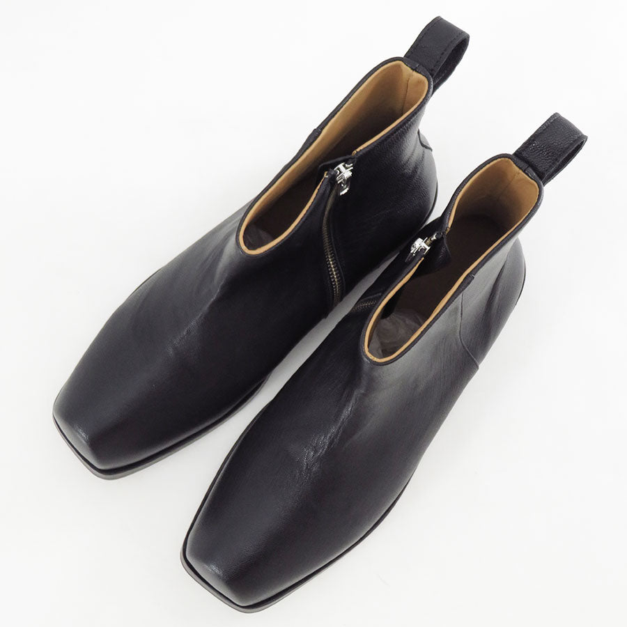 【SINE & COSINE/サインコサイン】<br>HANNES / CHELSEA BOOT VIBRAM TUSCANY <br>02.B.BUF.BLK